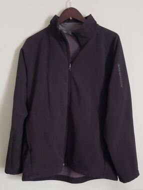 Salomon Men's Black Performance Softshell Jacket